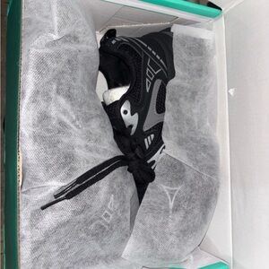 Black and Gray Athletic Shoes